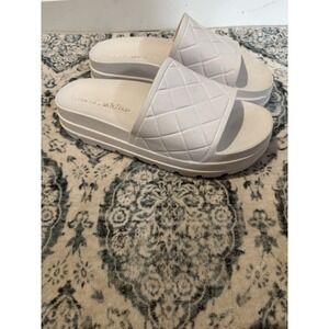 Beach Slides By J Slides Size 9 White